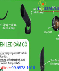 Đèn cắm cỏ 15W GSLighting GSCNLX15