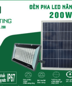 Đèn pha led năng lượng 200W GSLighting GSPNL200