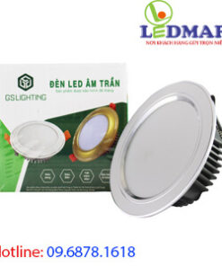 Đèn led âm trần đổi màu 8W GSLighting GSATNB8